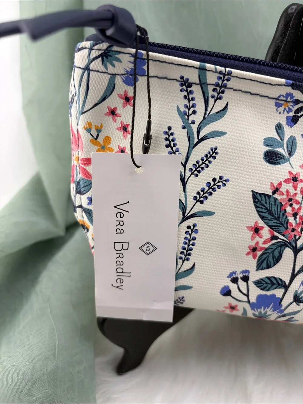 Vera Bradley Floral Cosmetic Bag Pouch | NWT